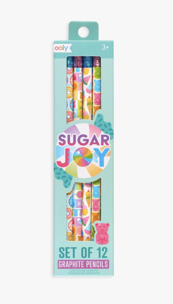 sugar joy graphite pencils