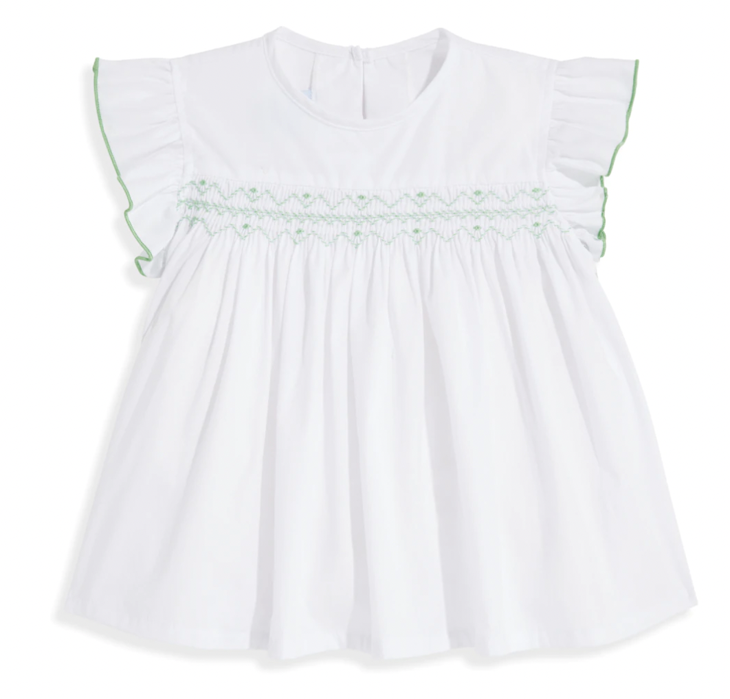 Flora Flutter Sleeve Blouse