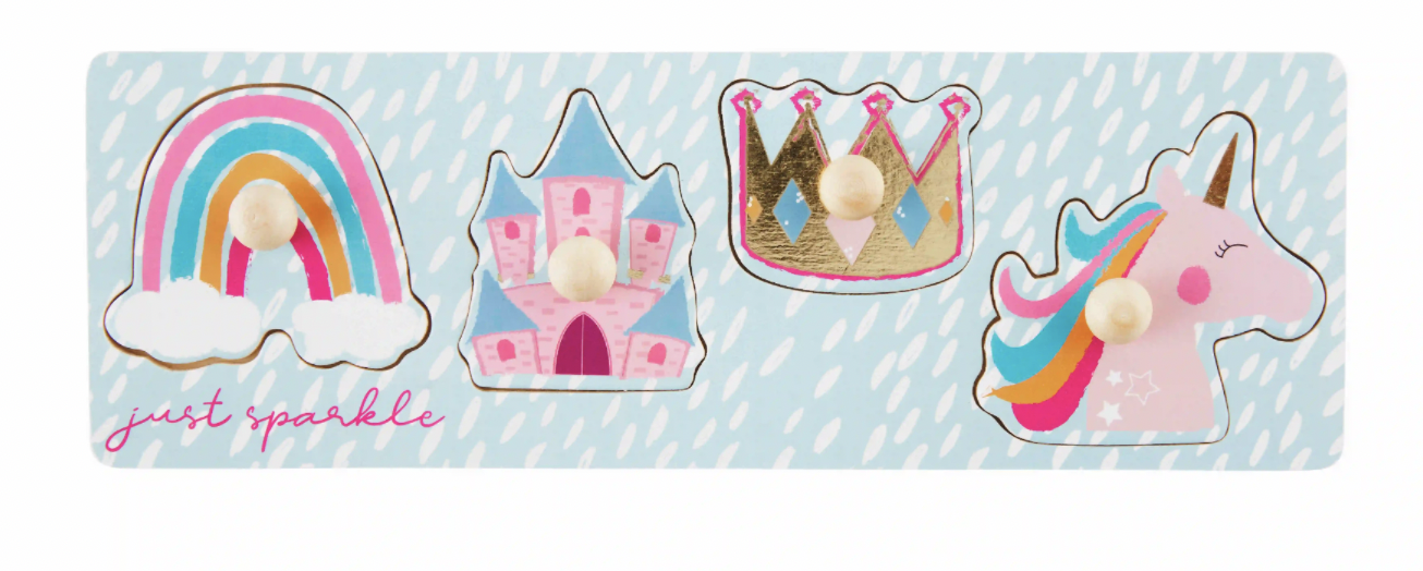 Unicorn Knob Wood Puzzle