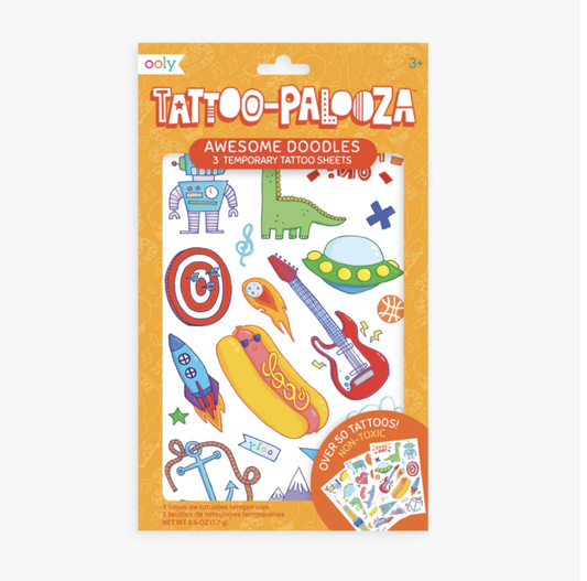 Awesome Doodles Temp Tattoo