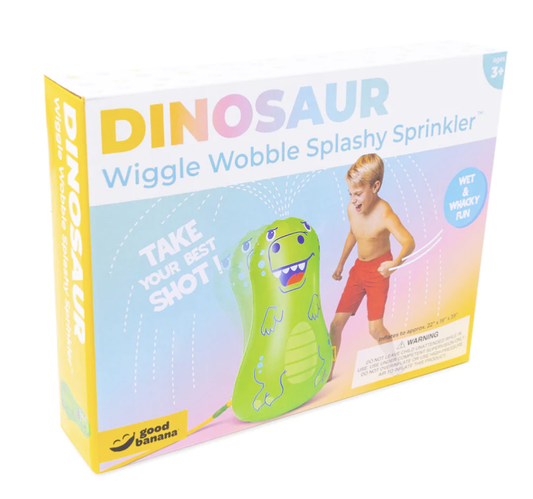 Dinosaur Wiggle Wobble Splashy Sprinkler