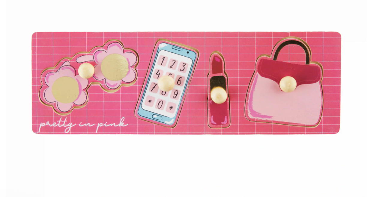 Purse Knob Wood Puzzle