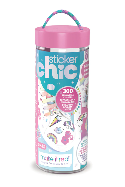 Sticker Chic: Rainbow Street Chic
