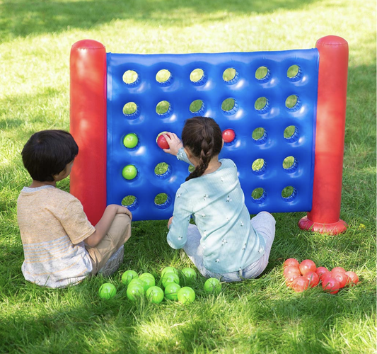 Giant Inflatable 4-In-A-Row Game