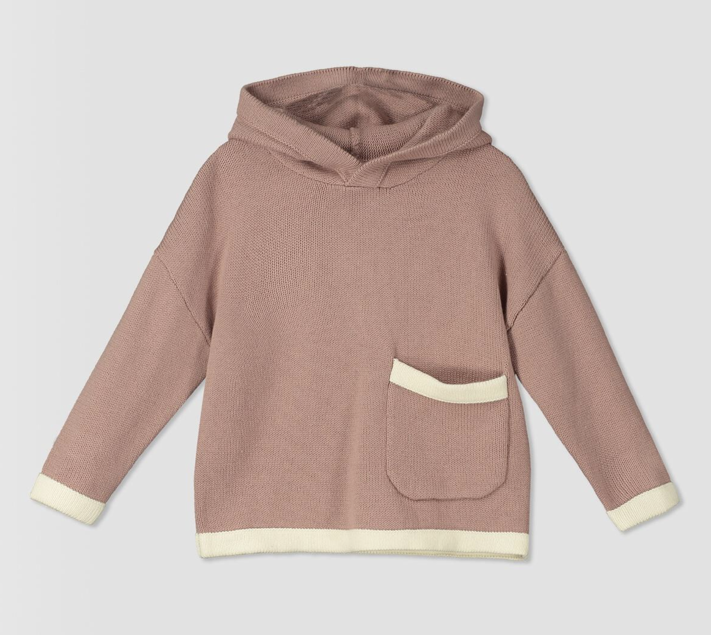 Rose/Ivory Knit Tegen Sweater