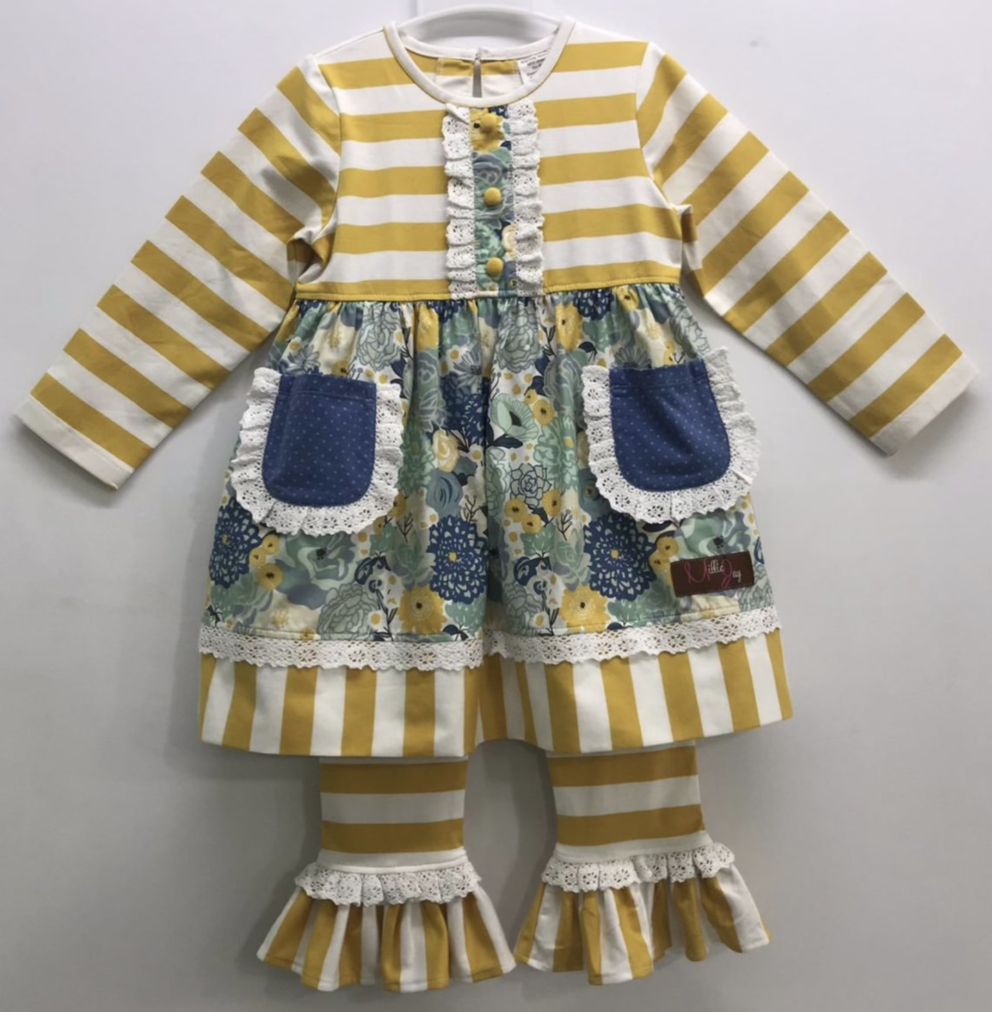 Mums the Word Ruffle Pant Set