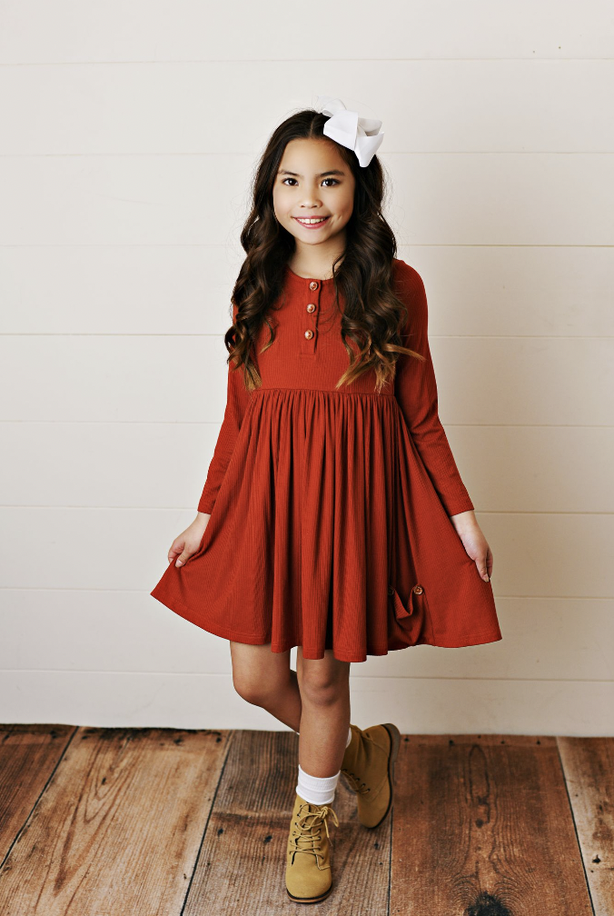 Spice Bamboo Ribbed Dress