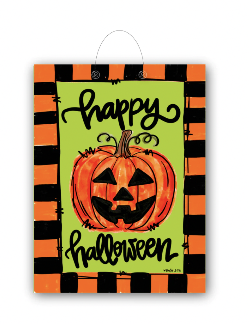 Happy Halloween Door Hanger