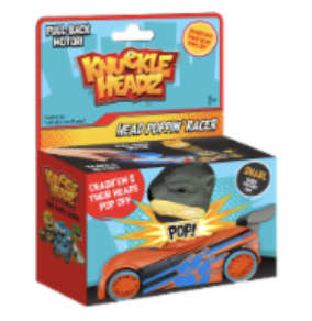 Knuckle Headz Head Poppin' Racer Snarl The Howling Wolf