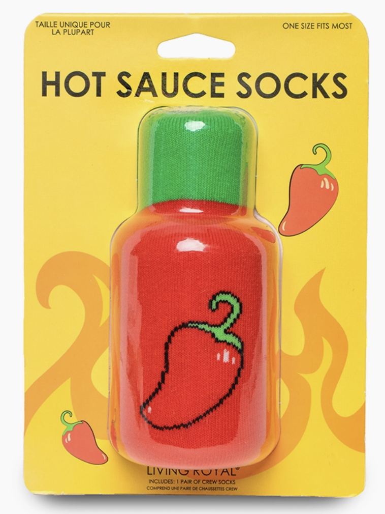 Hot Sauce 3D Socks