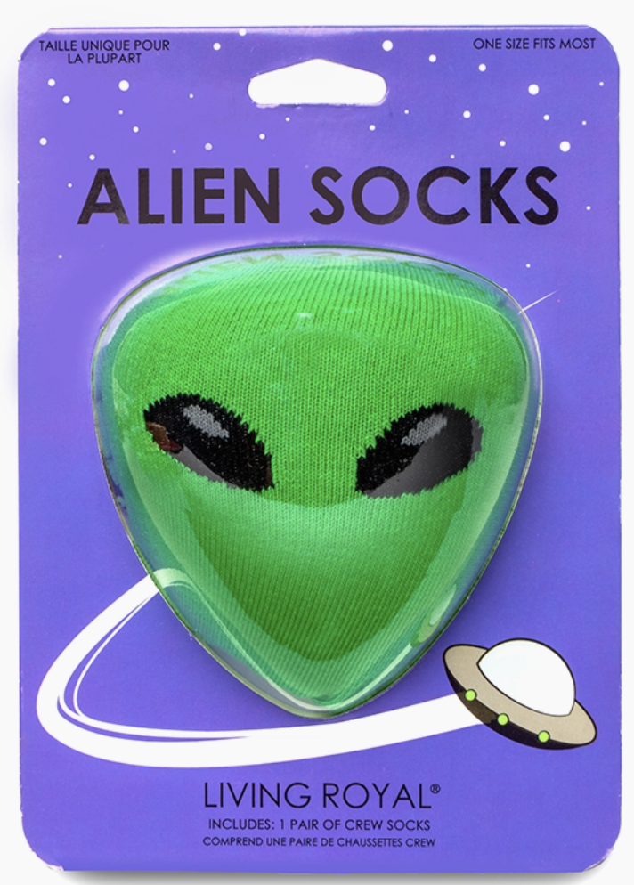 Alien 3D Socks