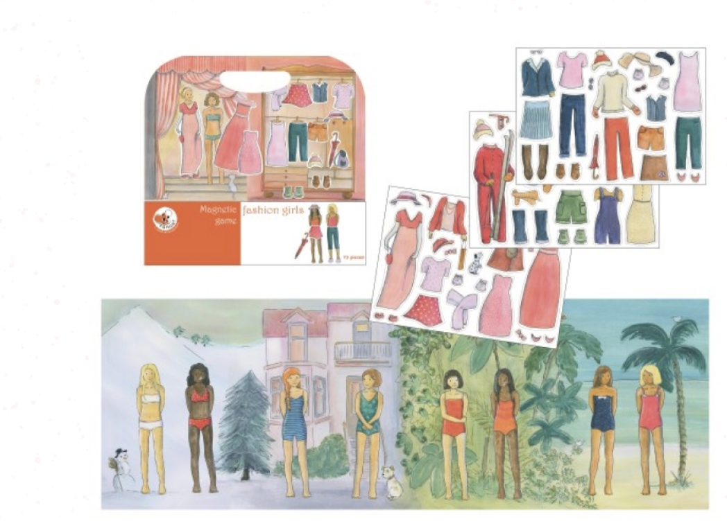 Magnetic Game Fashion Girls