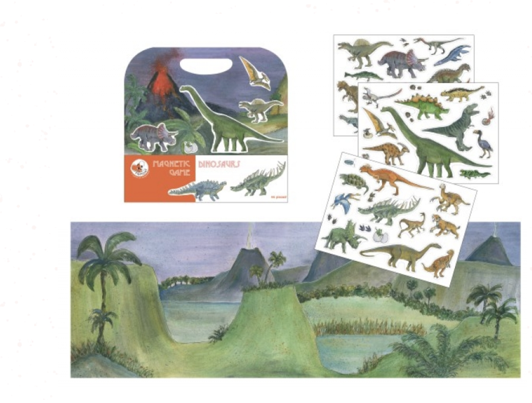 Magnetic Game Dinosaurs