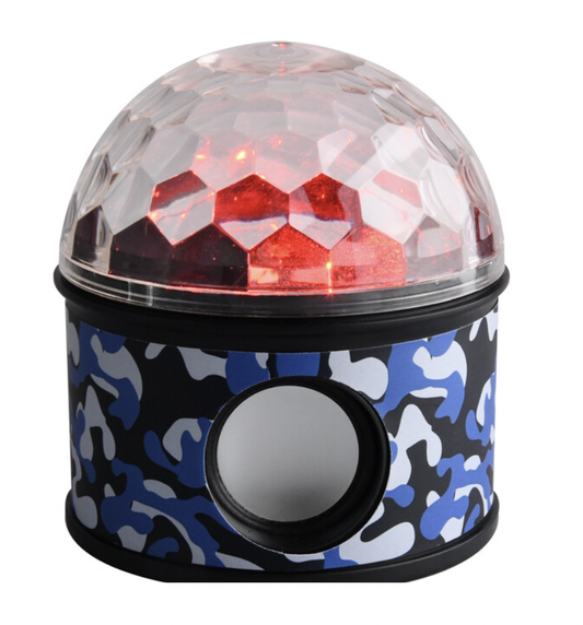 Funlight Bluetooth Stereo Speaker Blue Camo