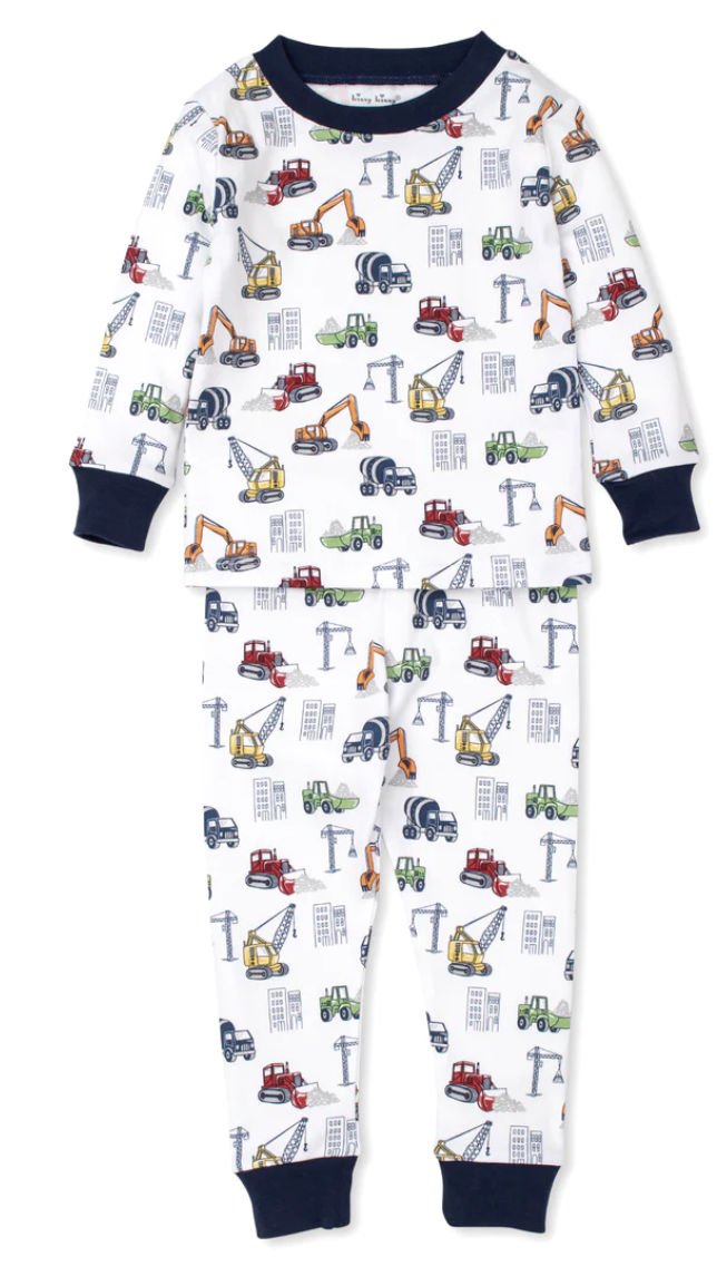 Big Bulldozer Pajama Set