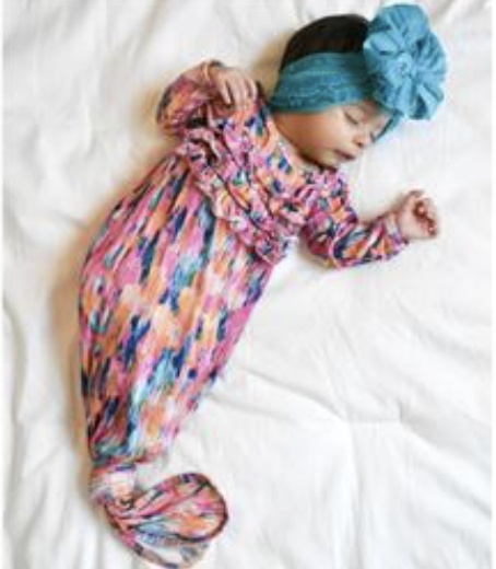 Malibu Splash Knot Gown