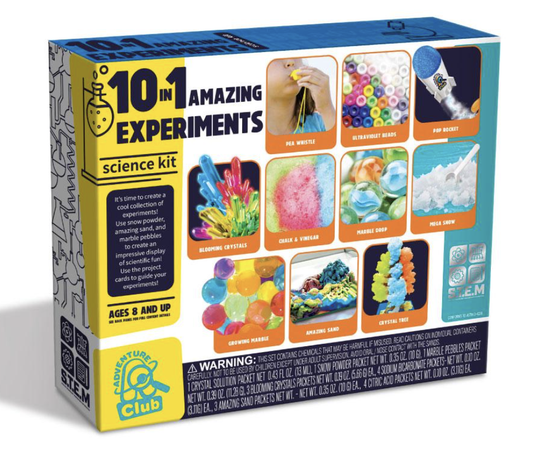 10 in 1 Experiments Science Kit