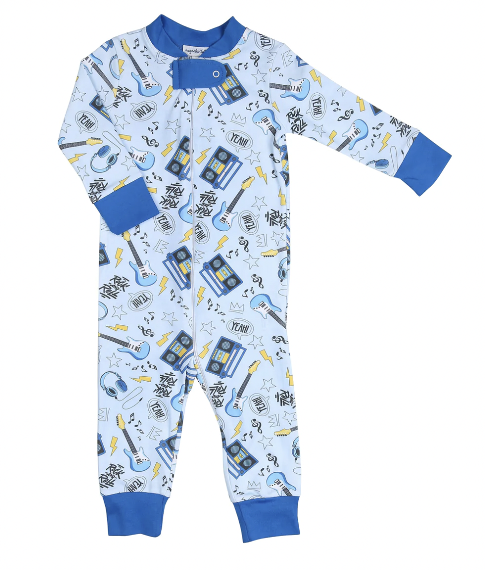 Rock N Roll Zipped PJs
