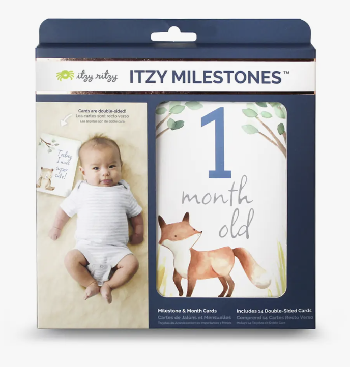 Woodland Double Sided Milestone Cards