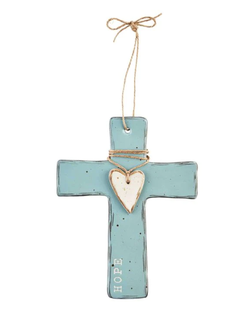 Hope Stoneware Cross