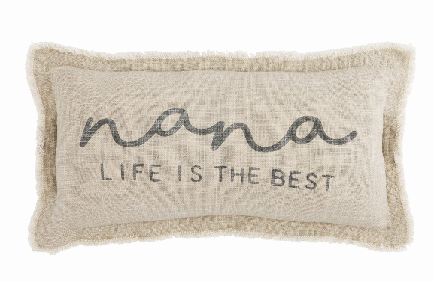 Nana Life Throw Pillow