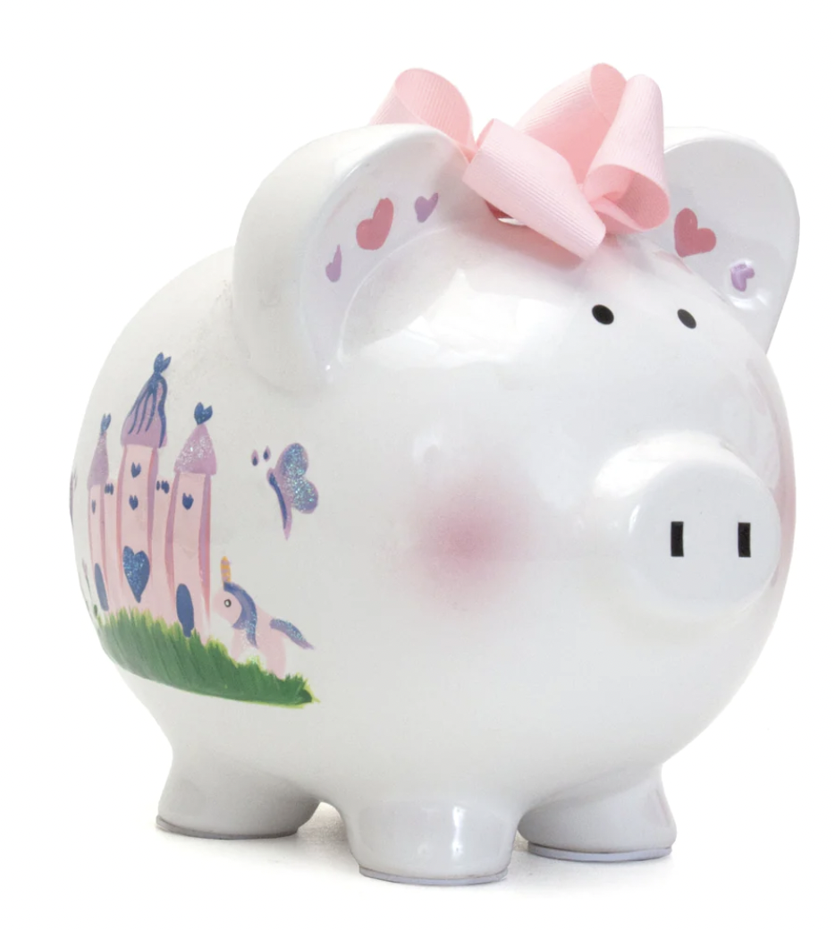 Princess Castle Piggy Bank
