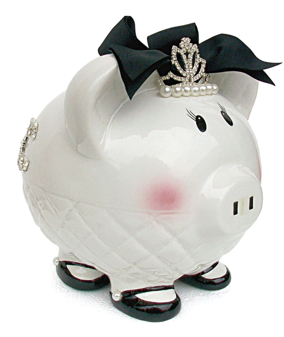 Queen B Piggy Bank