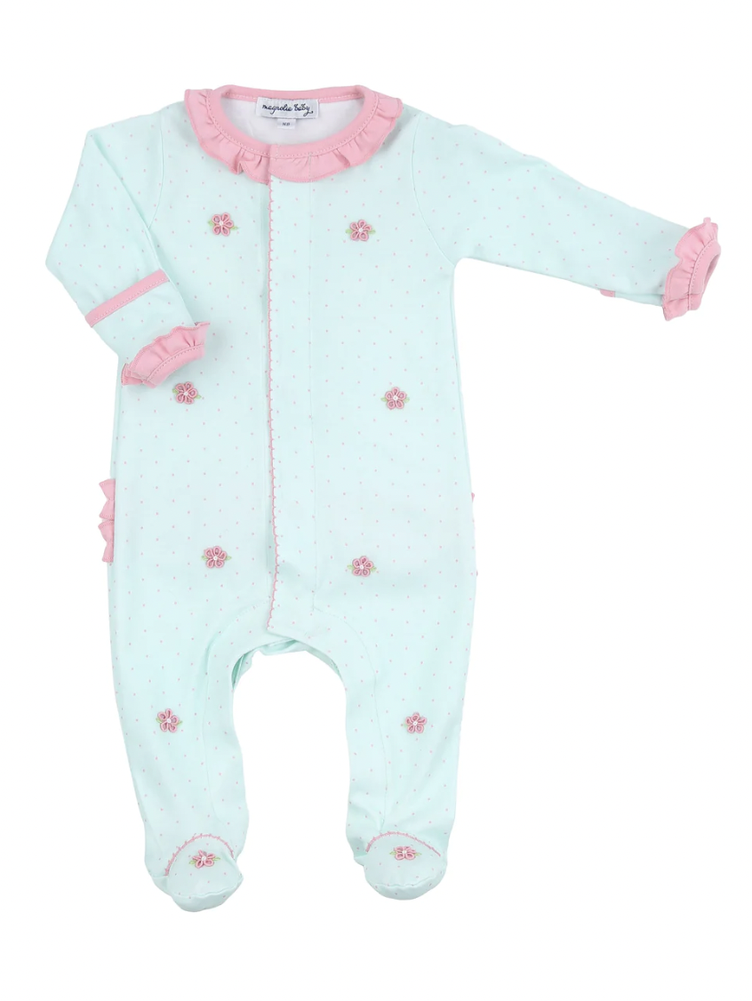 Aurora's Classics Scattered Ruffle Footie