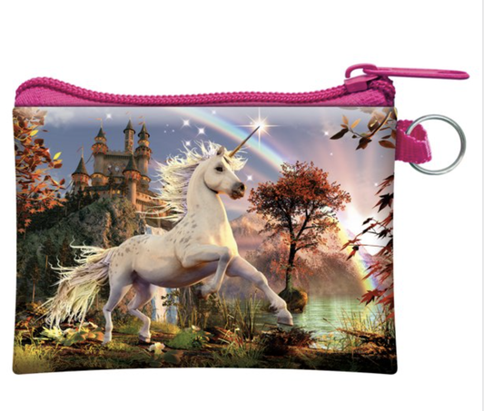 3D LiveLife Coin Purse Unicorn Evening Star
