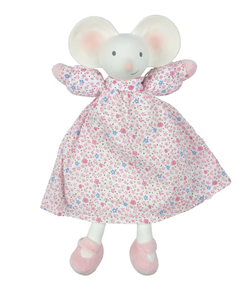 Meiya the Mouse Lovey Organic Rubber Head