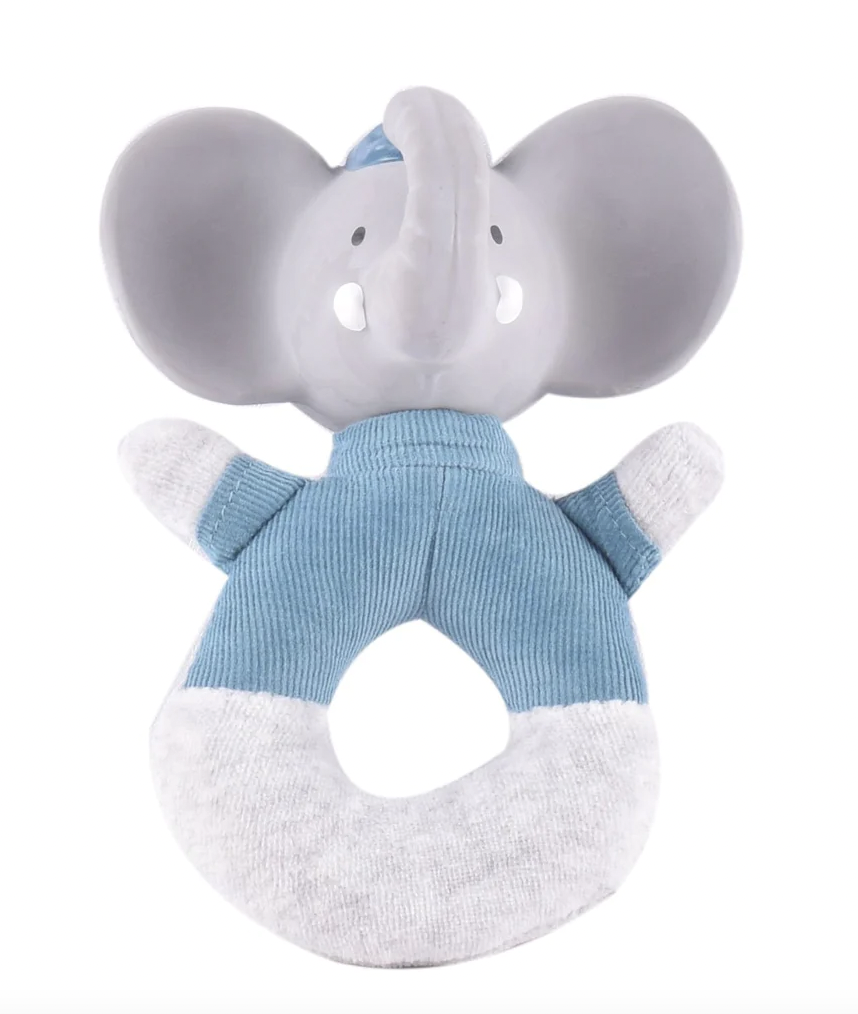 Alvin the Elephant Soft Rattle