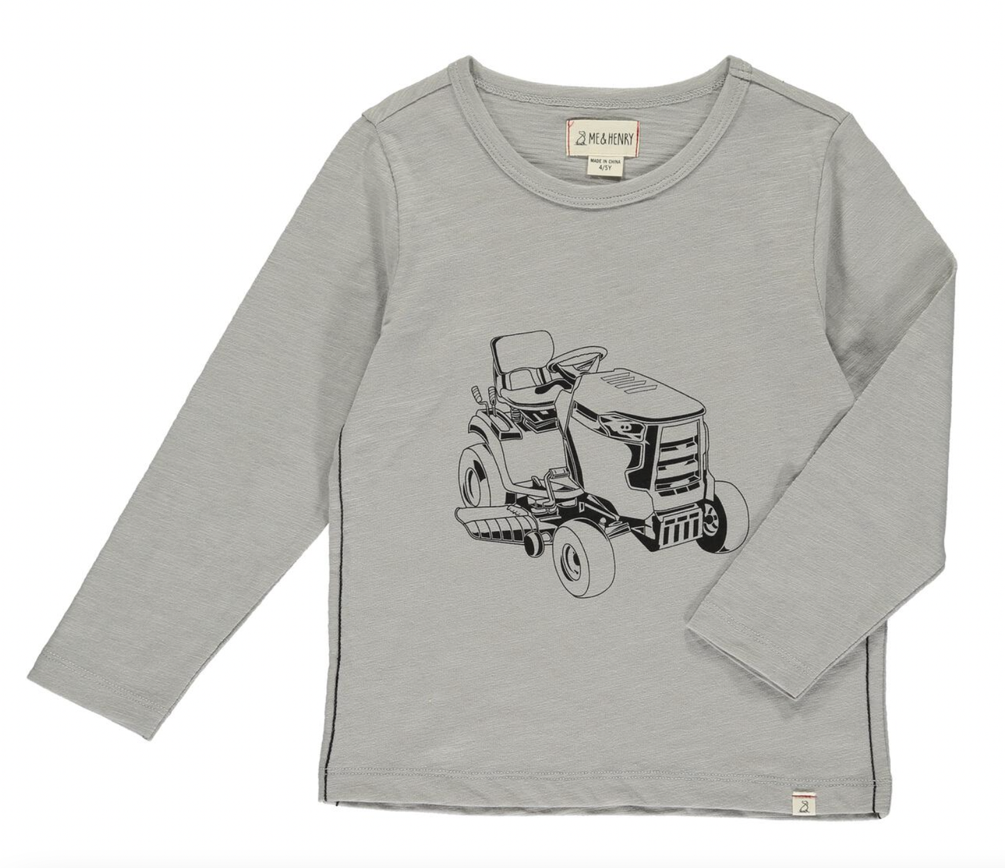 Grey Tractor Cherokee Raglan Printed Tee