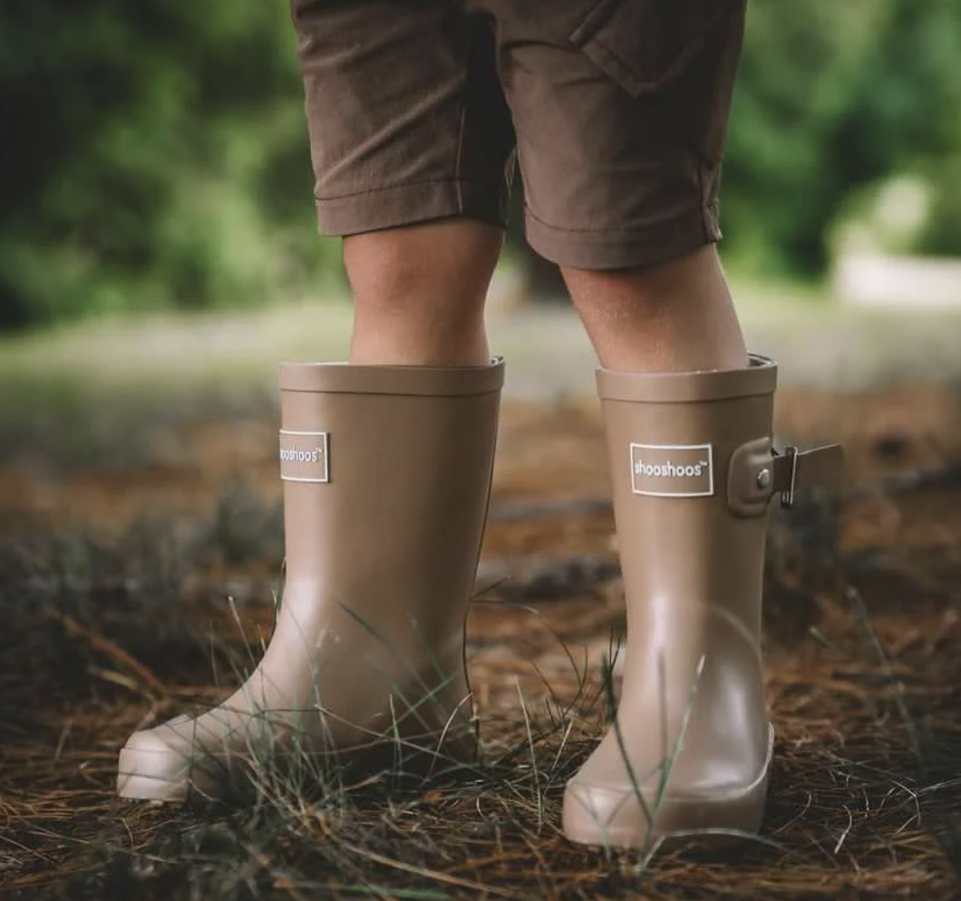 Shooshoos Snickerdoodle Rainboots