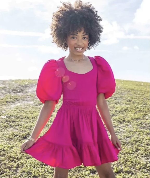 Logan Mini Dress in Cherry Hill