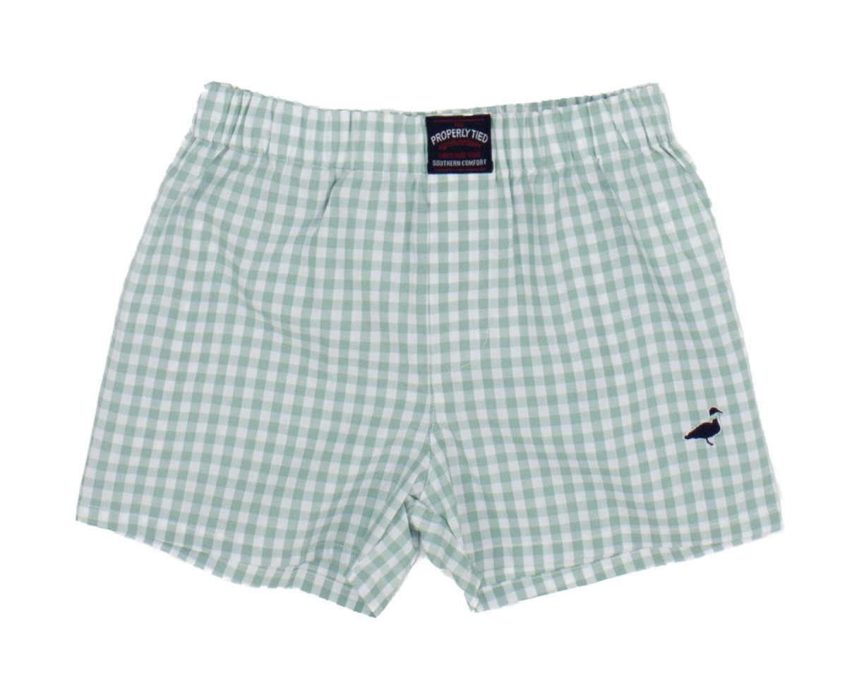 Properly Tied Boys Traditional Boxer Everglade