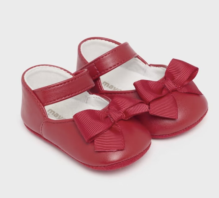 Cherry Mary Jane Flats W/ Headband