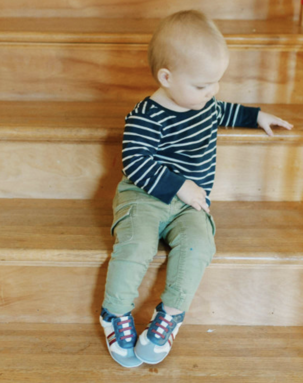 Boys Jasper Soft Soles In Grey