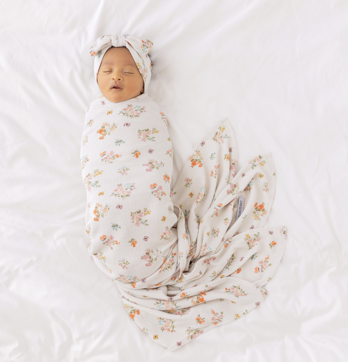 Posh Peanut Clemence Infant Swaddle & Headwrap Set – Expectations of  Brookhaven
