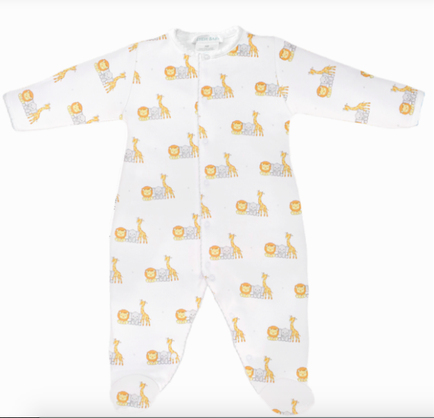 LB Safari Animals Printed Footie
