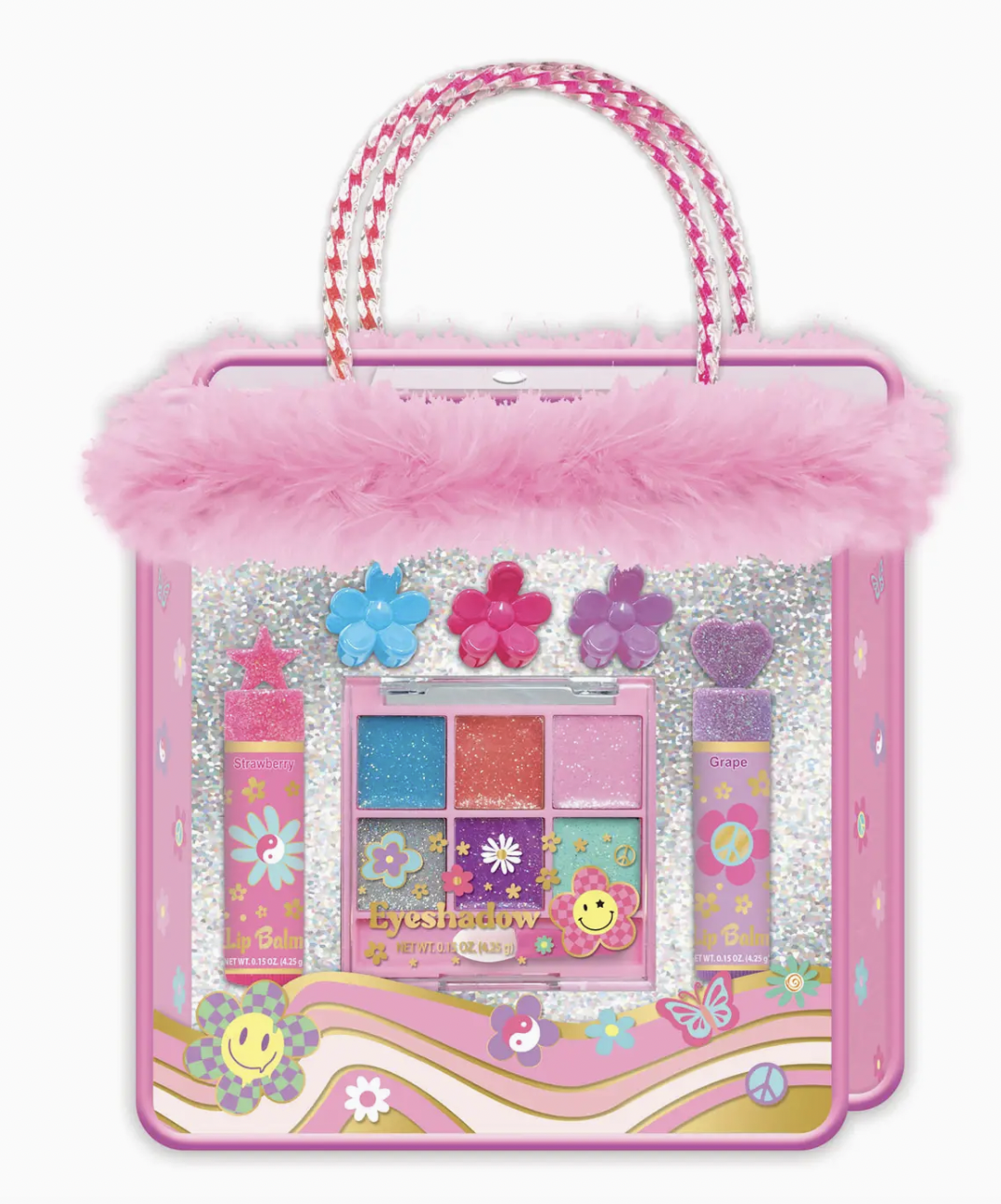Groovy Flower Fancy Beauty Bag