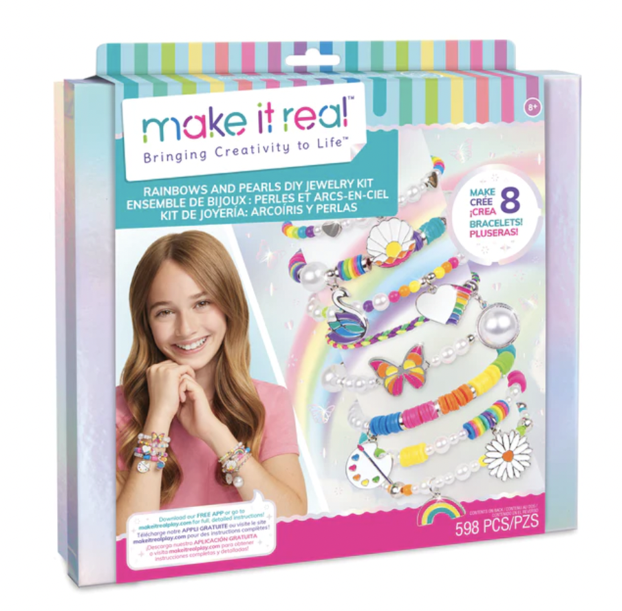 Rainbows and Pearls DIY Jewelry KIt