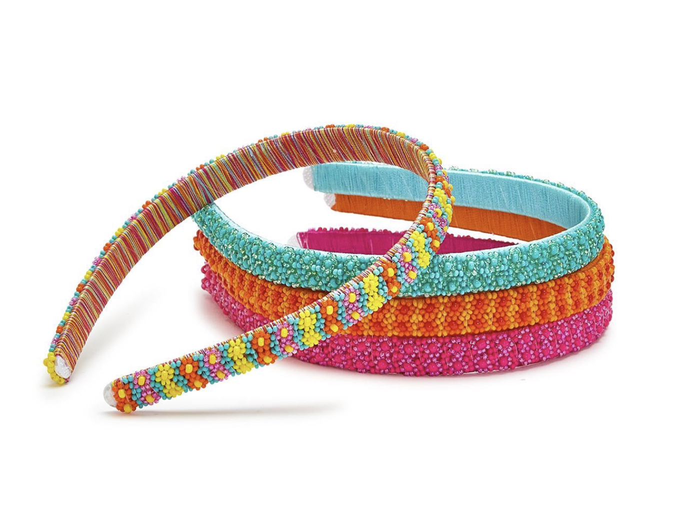 Vibrant Beaded Headbands