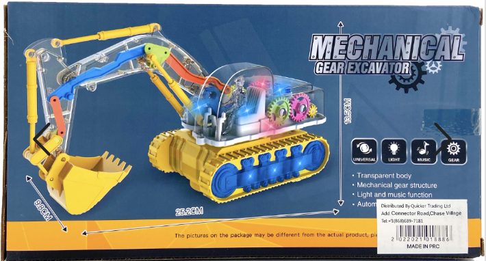 Mechanical Gear Excavator