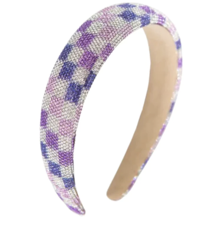 Crystal Checkered Headband