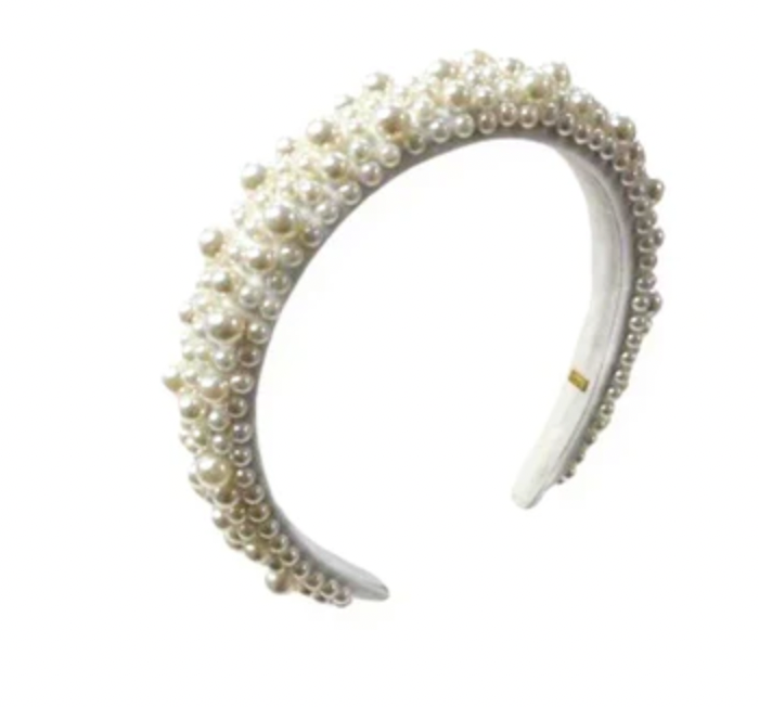 Padded Pearl Headband