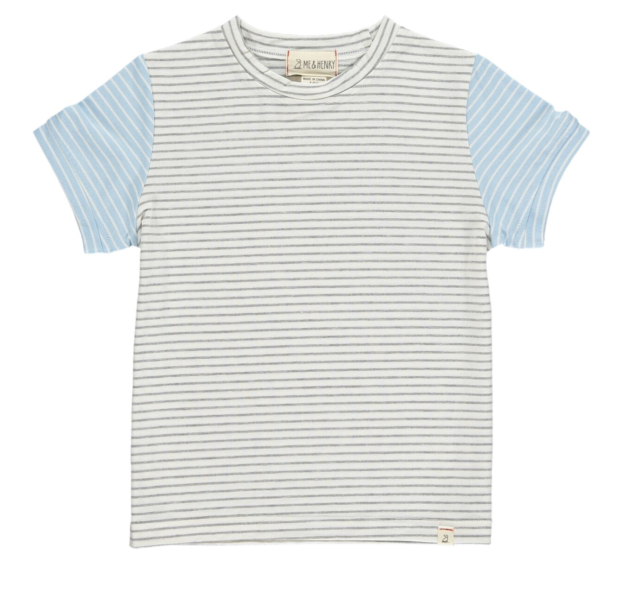Hastings Grey/White Tee