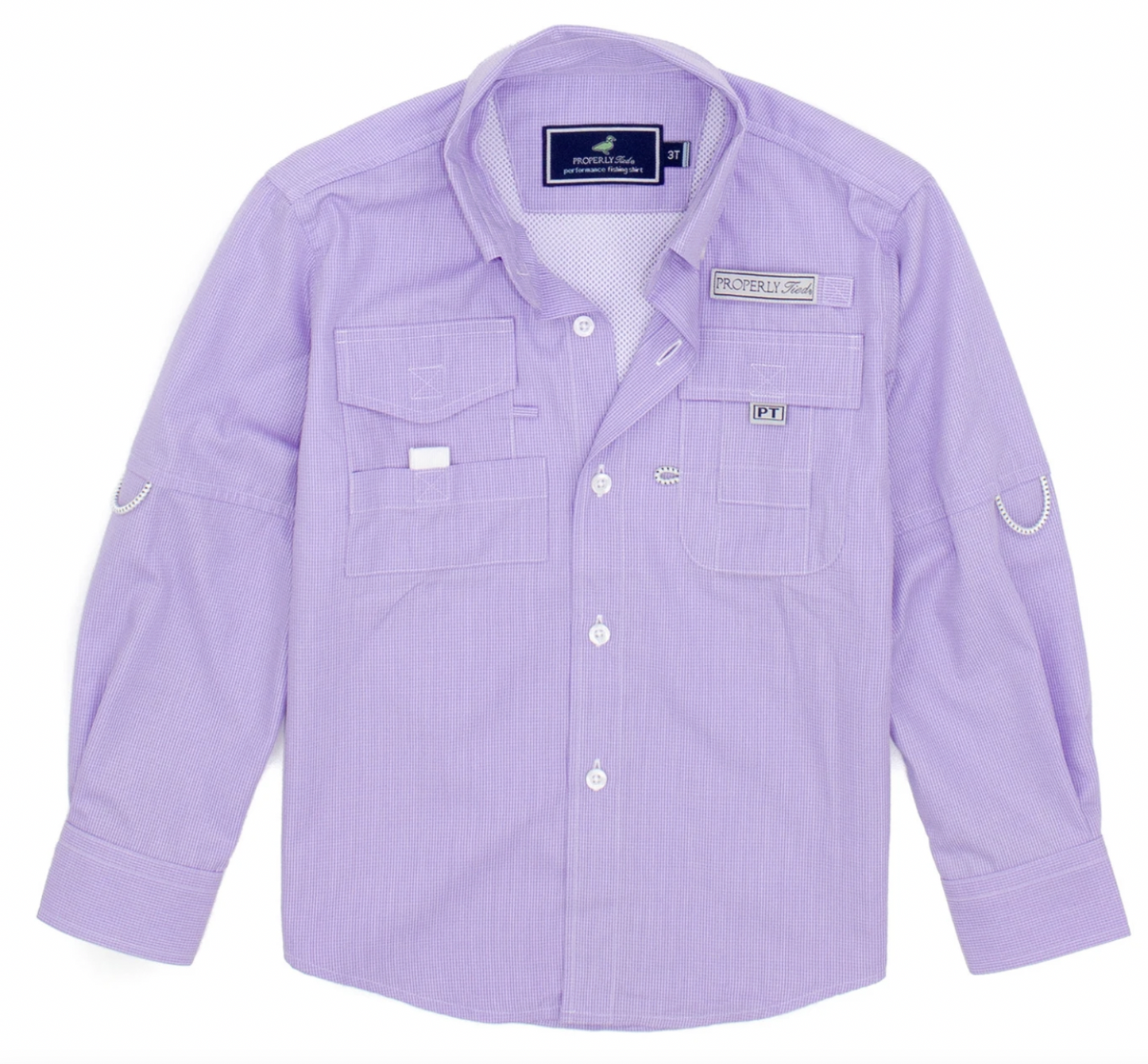 PT PURPLE PERFORMANCE FISHING SHIRT