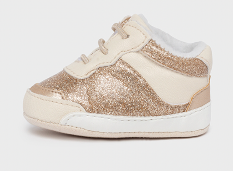 Gold Star Glitter Sneaker