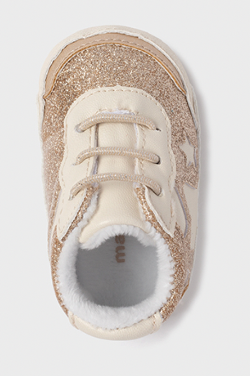 Gold Star Glitter Sneaker