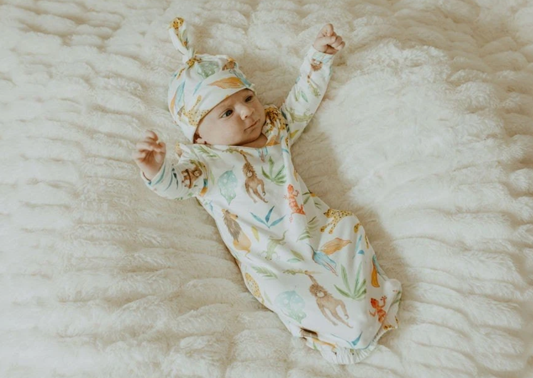 Jungle Baby Gown